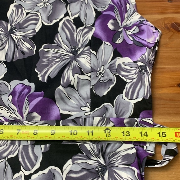 Oten Fit snd Flare Dress, Gorgeous Colours,Back Zipper, Stretch - Picture 6 of 9